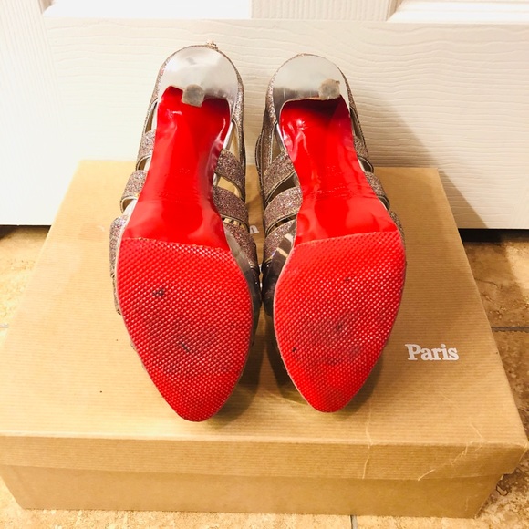 Christian Louboutin Balota 150 Glitter/Specchio - Picture 4 of 4